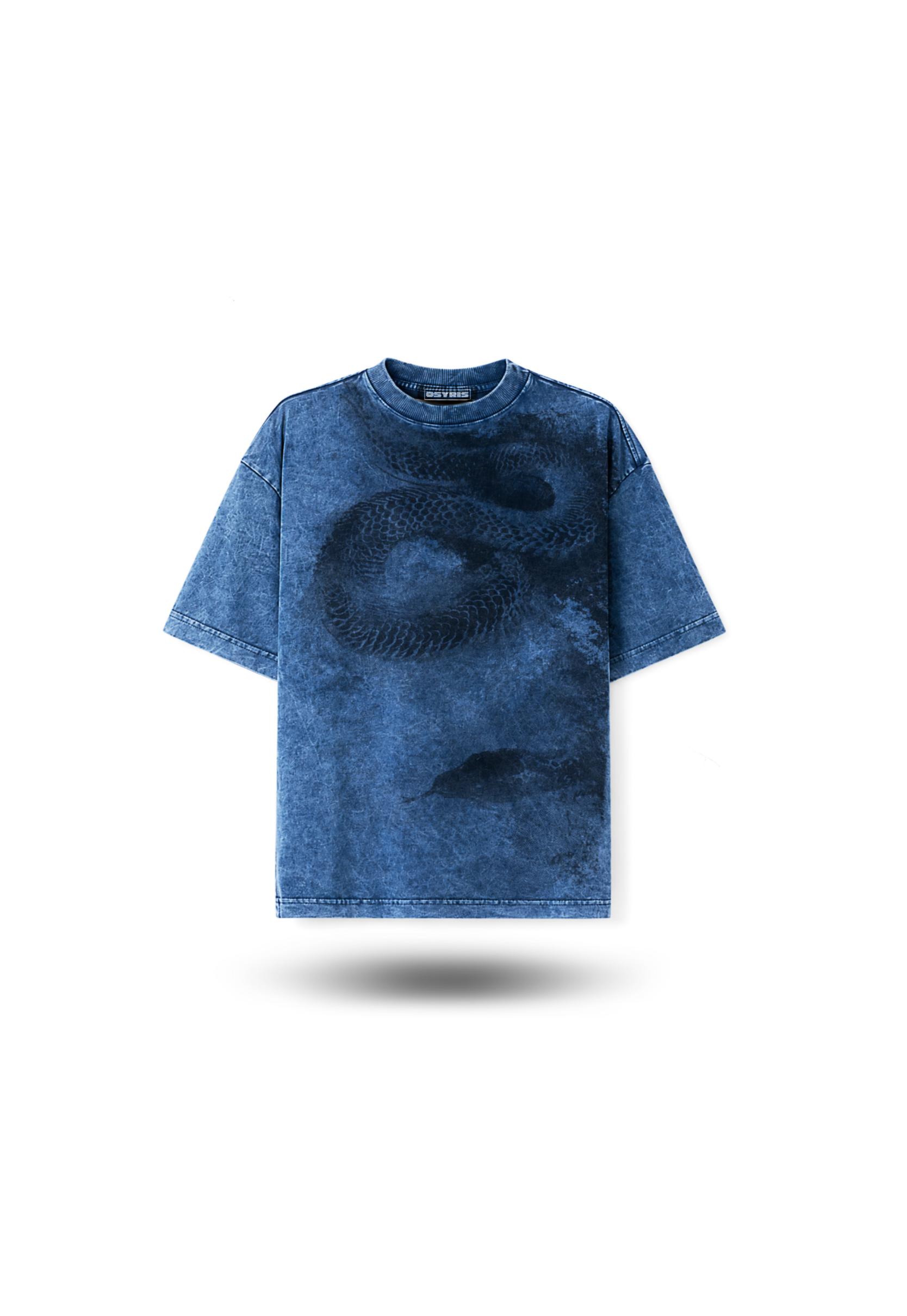 Viper Veil – Oversized Acid Wash T-Shirt