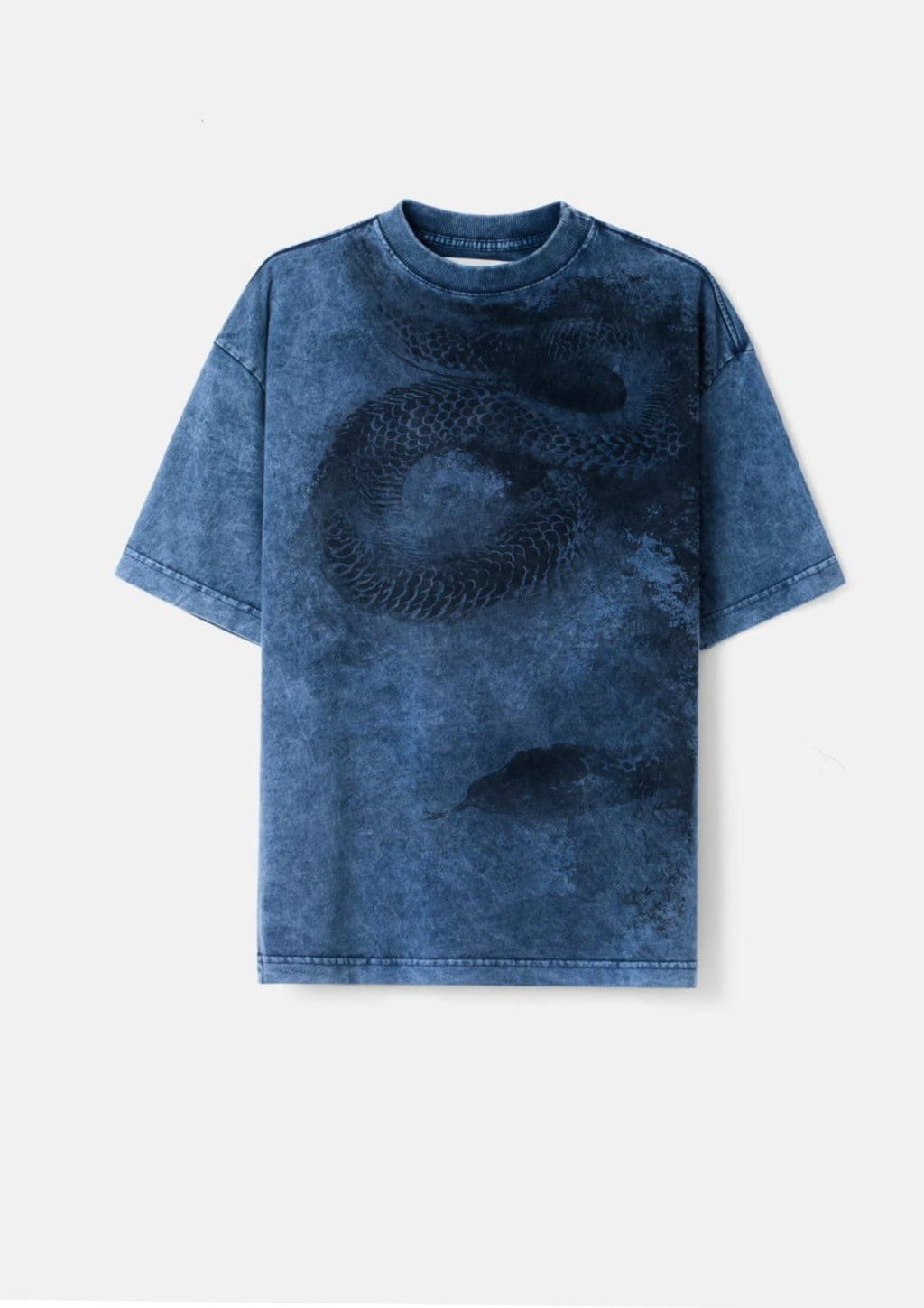 Viper Veil – Oversized Acid Wash T-Shirt